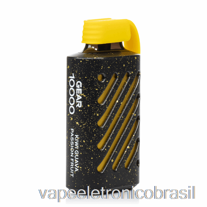 Vape Eletrônico Vozol Gear 10000 Descartável Kiwi Goiaba Maracujá